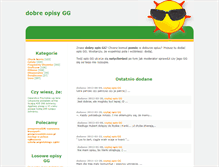 Tablet Screenshot of opisy.natacy.pl
